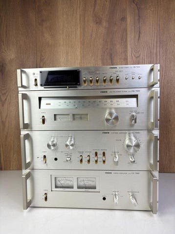 Fisher - CP-7000 Power Amplifier + CC-7000 Control Amplifier