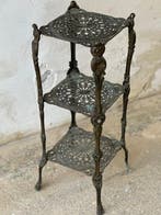 Étagère - Bronze patiné, Antiek en Kunst