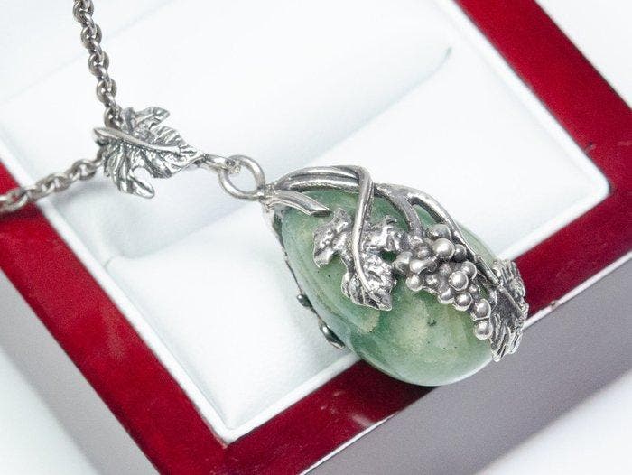 Sans prix de réserve - Collier avec pendentif - Argent 925 -, Bijoux, Sacs & Beauté, Bijoux anciens