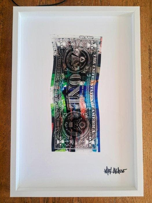Karl Lagasse (1981) - New Art Dollar 37, Antiek en Kunst, Kunst | Designobjecten