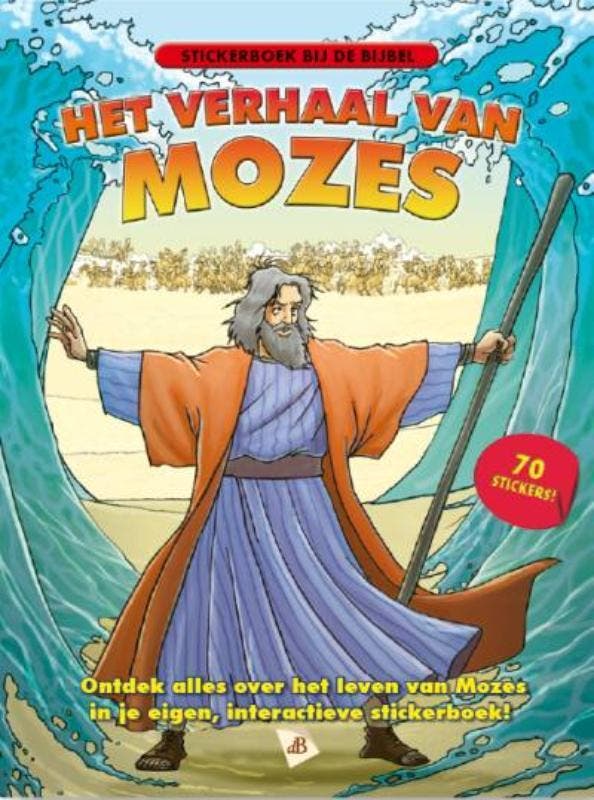 Stickerboek Het Verhaal Van Mozes 9789033606922, Boeken, Kinderboeken | Jeugd | 10 tot 12 jaar, Gelezen, Verzenden