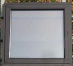 pvc raam , chassis , venster 103 x 96 zwart  ral 9011, Ophalen of Verzenden, Raamkozijn