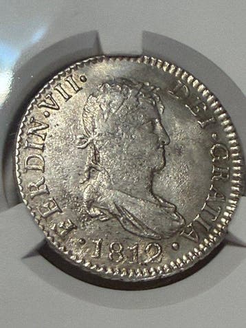 Espagne. Fernand VII. 2 Reales 1812 Cadiz CI (Sans prix de