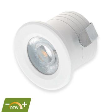 LED MINI INBOUWSPOT | PHOBOS | 2W | WIT | DIM2WARM, Verzenden, Nieuw