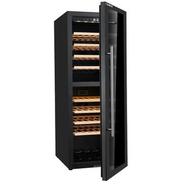 Wijnkoelkast | 191L (77x 75cl) | Zwart | 2 Zones |, Verzenden, Nieuw in verpakking