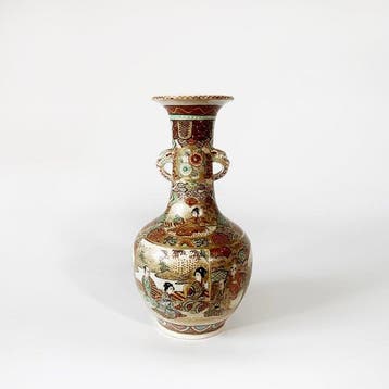Vase - Céramique - Japon - Vase Satsuma Kinrande (Sans prix, Antiquités & Art