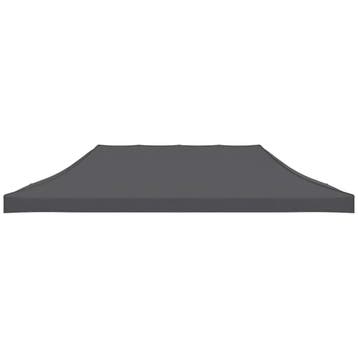 Partytentdak 3x6m Antraciet | Tweede Kansje | OP = OP, Tuin en Terras, Partytenten, Partytent, Minder dan 4 meter, Zo goed als nieuw