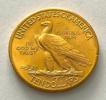 États-Unis. 10 Dollars 1926 - Indian Head