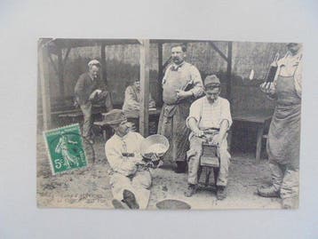 Guerre 14-18 Camps et casernes - Carte postale (75) -, Gelopen