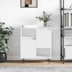 vidaXL Dressoir 60x35x70 cm bewerkt hout wit, Verzenden
