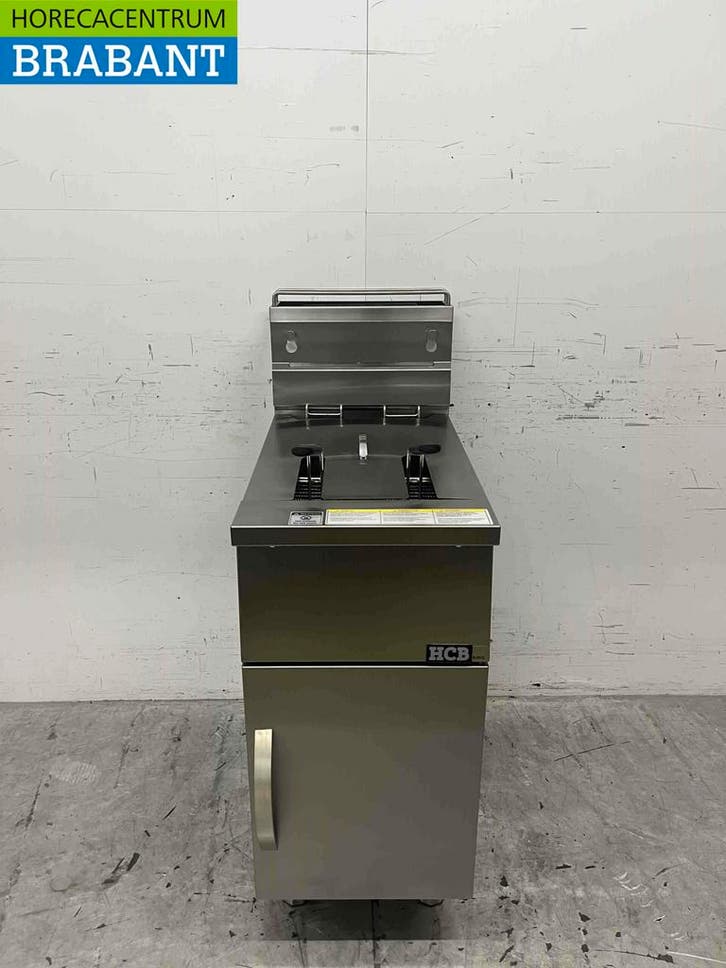 Friteuse en acier inoxydable Premium-line 21 litres GAS, Zakelijke goederen, Horeca | Overige, Verzenden