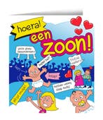 Wenskaart Zoon 16,5cm, Verzenden, Nieuw
