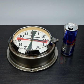 Scheepsklok - Industrial Aluminium - 1990-2000, Antiek en Kunst