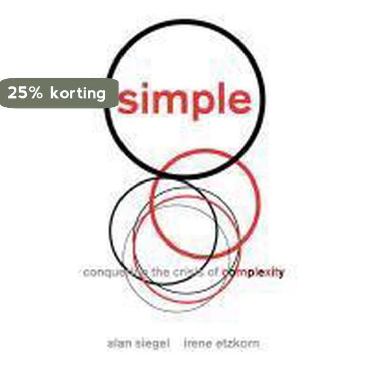 Simple 9781847940940 Alan Siegel, Boeken, Taal | Engels, Gelezen, Verzenden