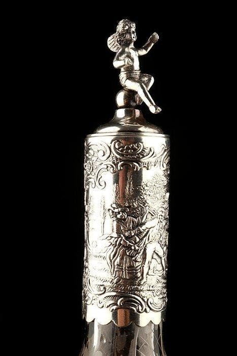 Karaf - .800 zilver, Antiquités & Art, Antiquités | Argent & Or