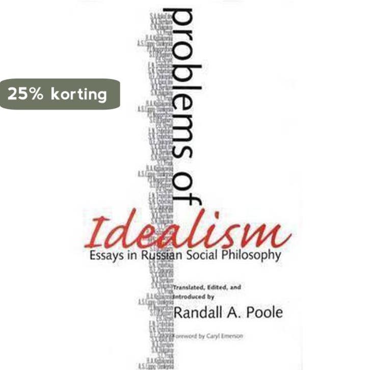 Problems Of Idealism 9780300095678 Randall A Poole, Livres, Langue | Anglais, Envoi