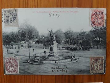 Frankrijk - Stad en Landschap, Parijs, Royalty, Militair,, Verzamelen, Gelopen