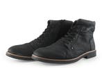 Rieker Veterboots in maat 46 Zwart, Verzenden, Boots