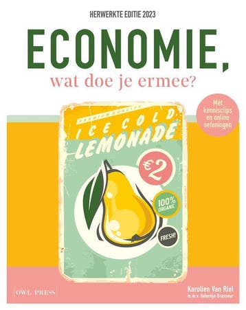 Economie, wat doe je ermee? 9789464759815 Karolien Van Riel, Boeken, Verzenden, Zo goed als nieuw, Karolien Van Riel