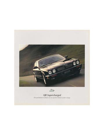 1997 JAGUAR XJR SUPERCHARGED BROCHURE NEDERLANDS, Ophalen of Verzenden, Nieuw