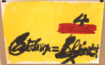 Antoni Tapies (1923-2012) - Als mestres de Catalunya