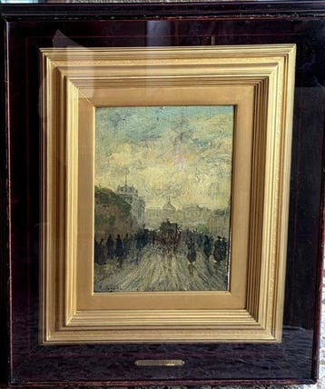 Ruggero Panerai (1862-1923) - Scorcio parigino
