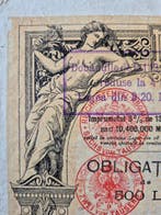 Roemenië. Obligation - 1888 -City of Bucarest -decorative