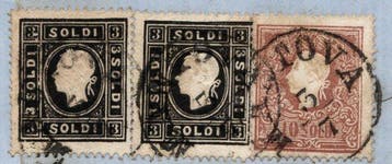 Anciens États italiens - Lombardie-Vénétie 1862 - Lettre de