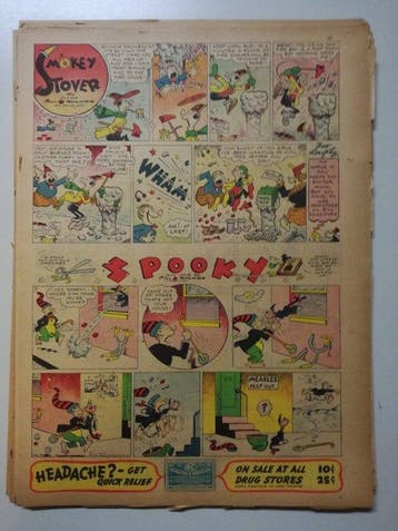 Smokey Stover - Spooky - 82 Pages de journal - 1940/1941, Nieuw