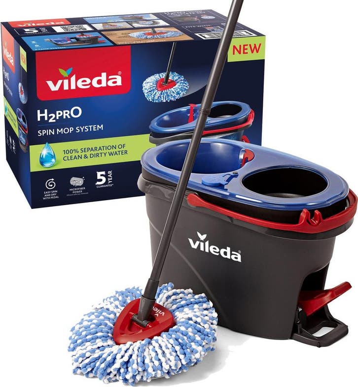 Vileda H2Pro Spin Mop-systeem, Maison & Meubles, Accessoires pour la Maison | Autre, Envoi