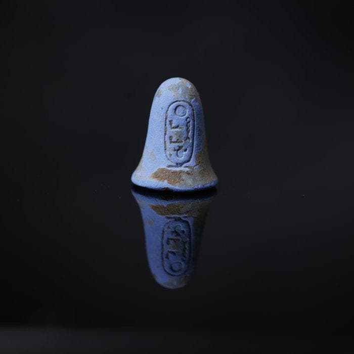 Oude Egypte, (Egyptisch blauw) spelteken met koninklijke, Collections, Minéraux & Fossiles