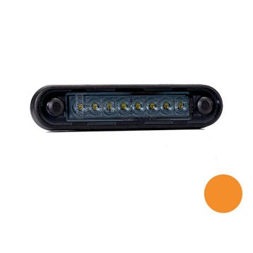 Fristom LED Markeringslamp Oranje Dark Look Lang FT-073, Ophalen of Verzenden, Nieuw