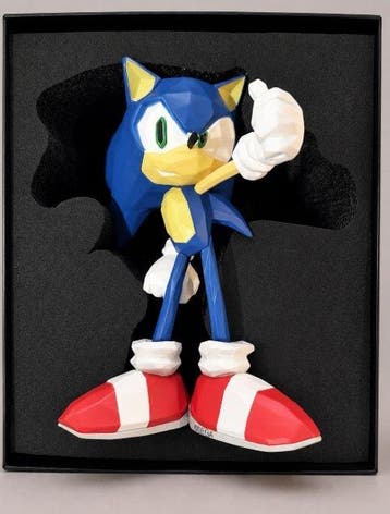 Sega - Richard Orlinski (1966) - Figuur - Sonic the Hedgehog, Nieuw
