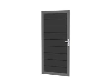 Veiling - Aluminium tuindeur - Antraciet - 183x93 cm