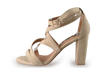 Sacha Sandalen in maat 39 Beige, Kleding | Dames, Verzenden, Beige, Sandalen of Muiltjes, Zo goed als nieuw