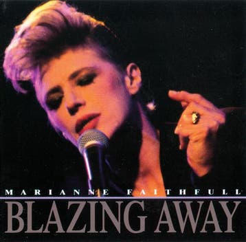 Marianne Faithfull - Blazing Away (CD, 1990), Verzenden, Gebruikt