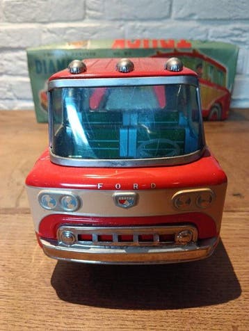 Yonezawa - Blikken speelgoed - Diamond Truck No.60 -, Antiek en Kunst, Antiek | Speelgoed