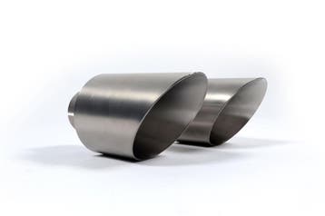 4.5 sierstuk geborsteld titanium MSTIP153 x2 | Milltek, Verzenden, Nieuw