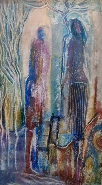 Paulo Akiiki - ‘Abstracte Figuren’ (1999)