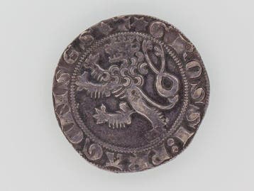 . Bohemen Wenceslaus II (1278–1305). Prague Groschen, Postzegels en Munten