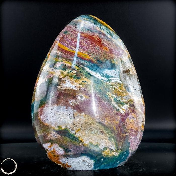 Ocean Jasper in vrije vorm met druse – kleurvariatie en, Collections, Minéraux & Fossiles