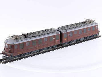 Schaal H0 HAG No. 240 Elektrische locomotief Ae 8/8 van d..., Ophalen of Verzenden, Zo goed als nieuw, Wisselstroom, Locomotief