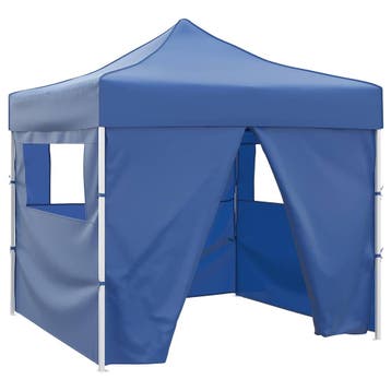 vidaXL Partytent 291 x 291 x 315 cm Blauw Oxford Stof, Verzenden, Nieuw