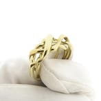 Gouden puzzel ring, Ophalen of Verzenden