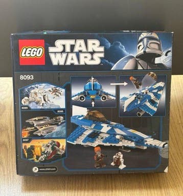 Lego Set - 8093 - Star Wars - Plo Koons Jedi Starfighter