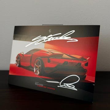 Ferrari 849 Testarossa Spider - Official Fan Card - Leclerc, Nieuw