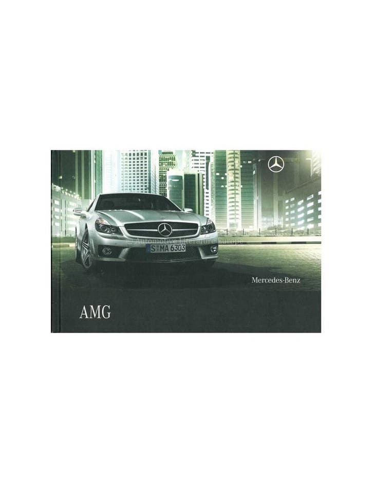 2008 MERCEDES BENZ AMG HARDCOVER BROCHURE FRANS, Livres, Autos | Brochures & Magazines, Enlèvement ou Envoi
