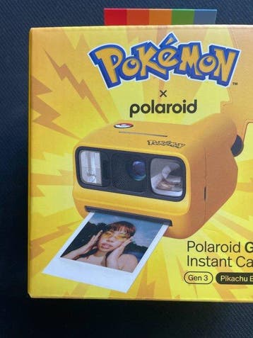 Polaroid Go Generation 3 Pokémon Pikachu Edition – New, Nieuw