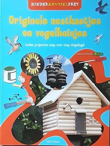 Originele nestkastjes en vogelhuisje Kinder knutse pret, Verzenden, Nieuw
