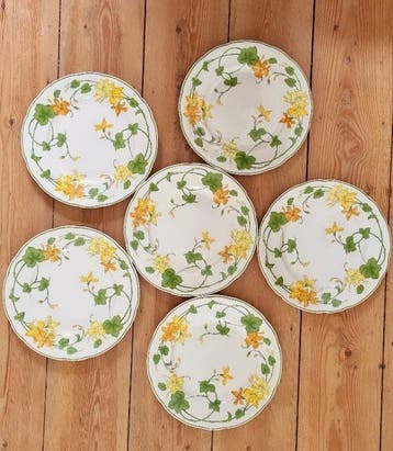 Villeroy & Boch - Bord (6) - Geranium - Porselein
